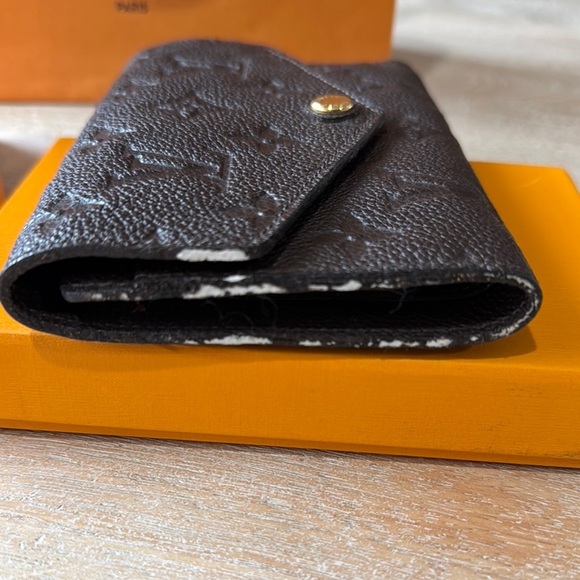 Louis Vuitton Terre Monogram Empreinte Leather Curieuse Wallet - Picture 7 of 16